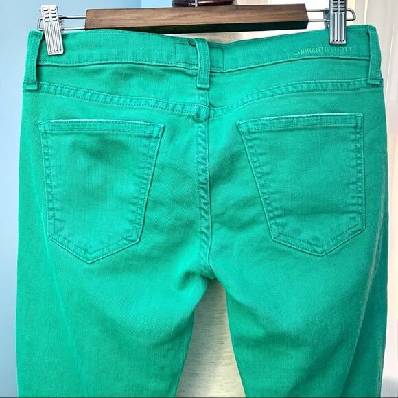 Current/Elliott Spearmint Green Skinny Jeans Size 25 - Picture 5 of 7